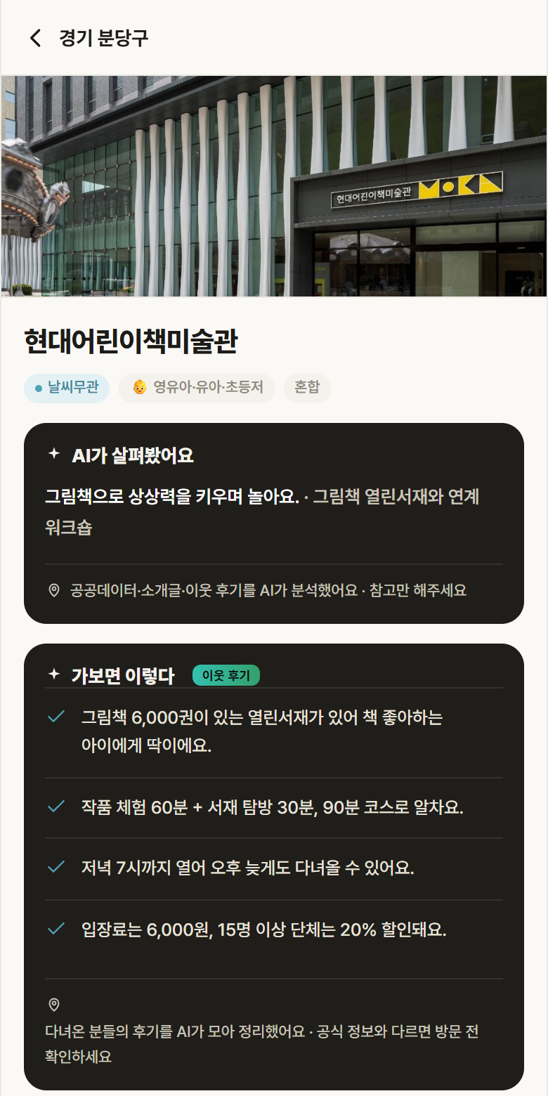 현대어린이책미술관 · 공공놀이터 경기 분당구 현대어린이책미술관 실내놀이 안내