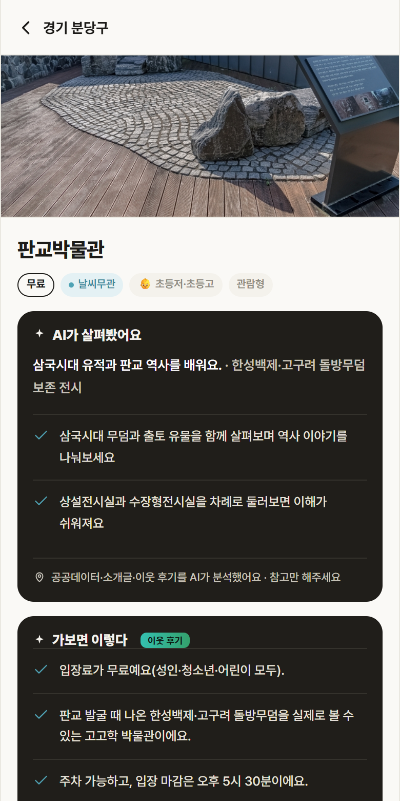 판교박물관 · 공공놀이터 경기 분당구 판교박물관 실내놀이 안내