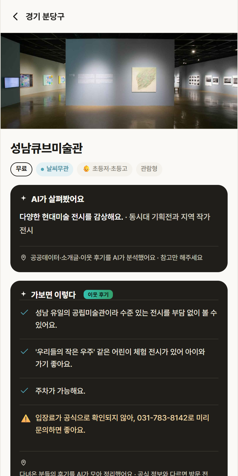 성남큐브미술관 · 공공놀이터 경기 분당구 성남큐브미술관 실내놀이 안내